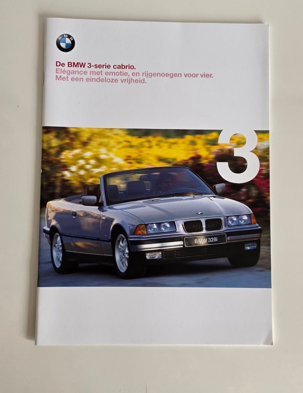 BMW 3-serie Cabrio (E36) Brochure + M3 - Nieuwstaat!, Ophalen of Verzenden, Nieuw, BMW, BMW