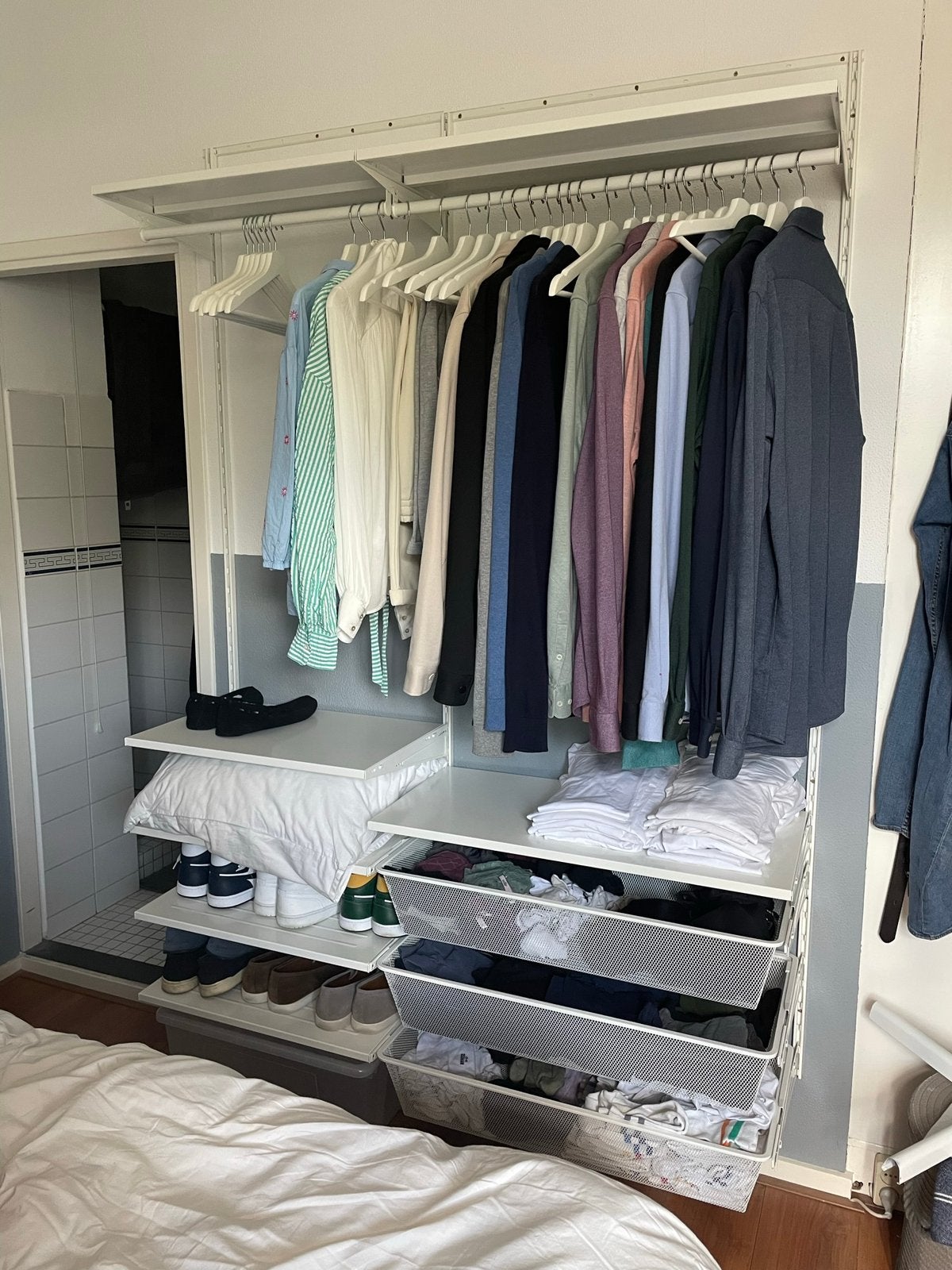 Boaxel Ikea kast, Huis en Inrichting, Ophalen, Zo goed als nieuw, 25 tot 50 cm, 150 tot 200 cm
