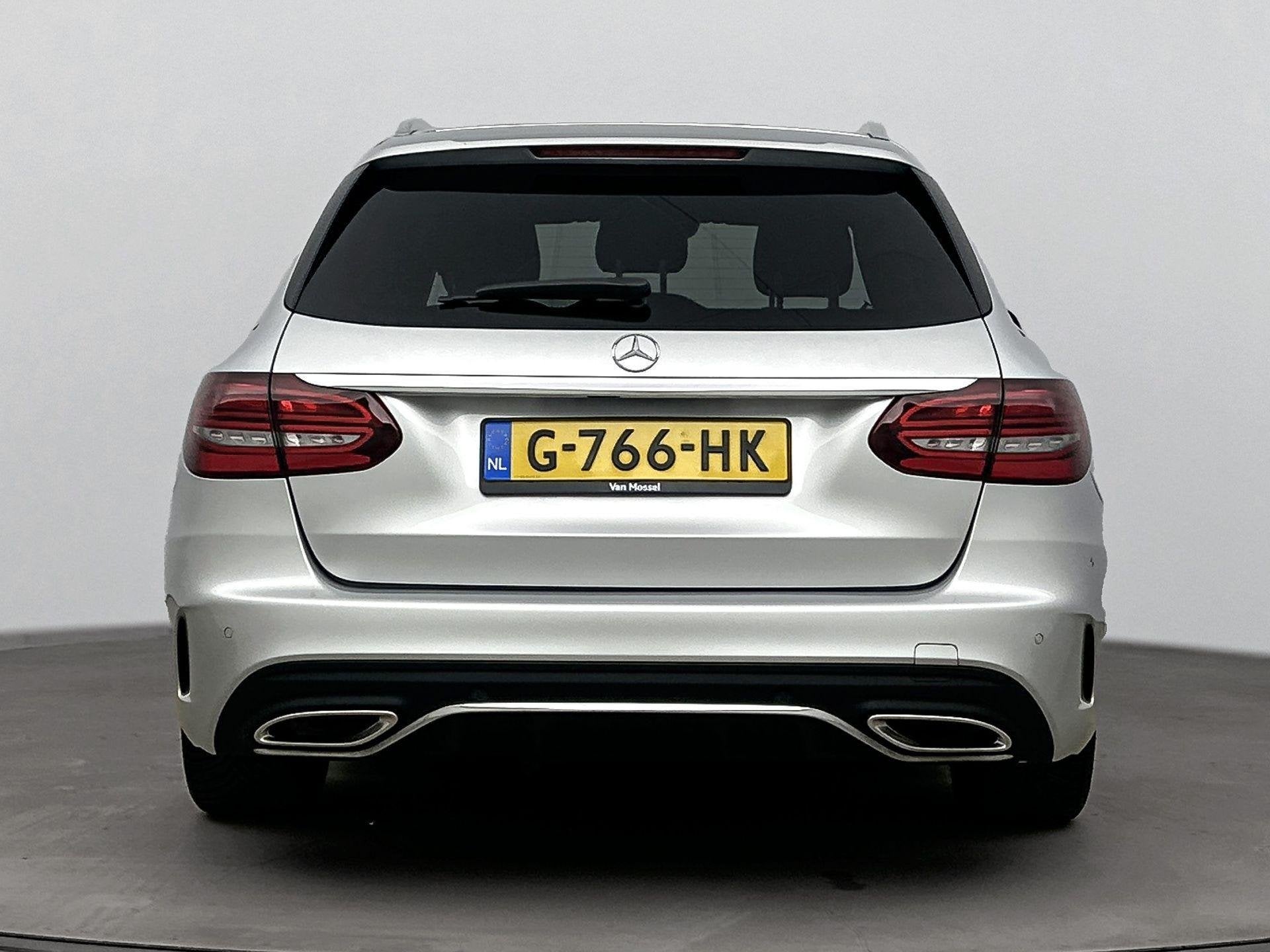 Mercedes-Benz C-klasse Estate 160 Business Solution AMG Plus, Auto's, 12 maanden, Euro 6, 4 cilinders, Leder en Stof
