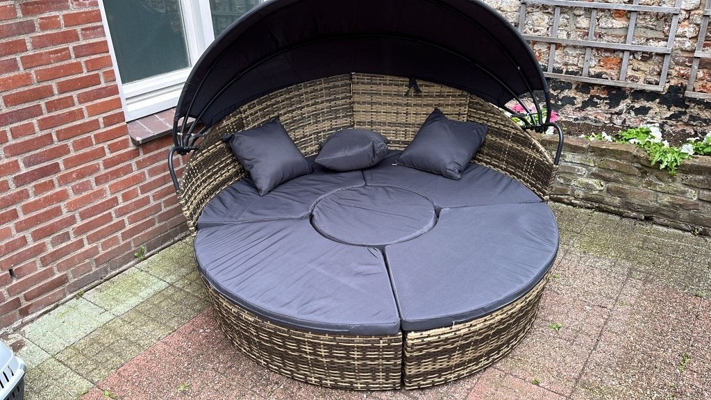 Tuinset / loungeset, Tuin en Terras, Ophalen, Zo goed als nieuw, Loungeset