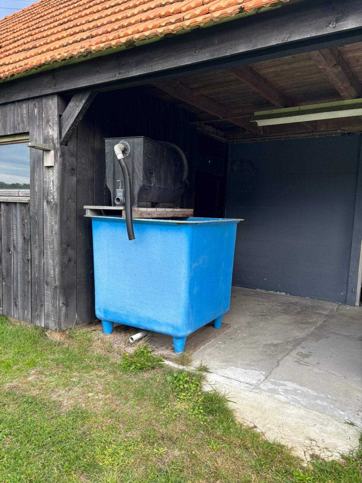 Quarantaine bak voor vissen met filter/pompen, Karper of Koi