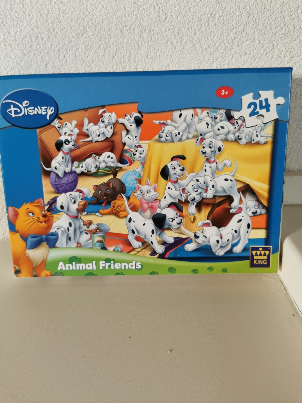 Disney 101 Dalmatiërs puzzel - 24 stukjes, Ophalen of Verzenden, 10 tot 50 stukjes, Gebruikt, 2 tot 4 jaar