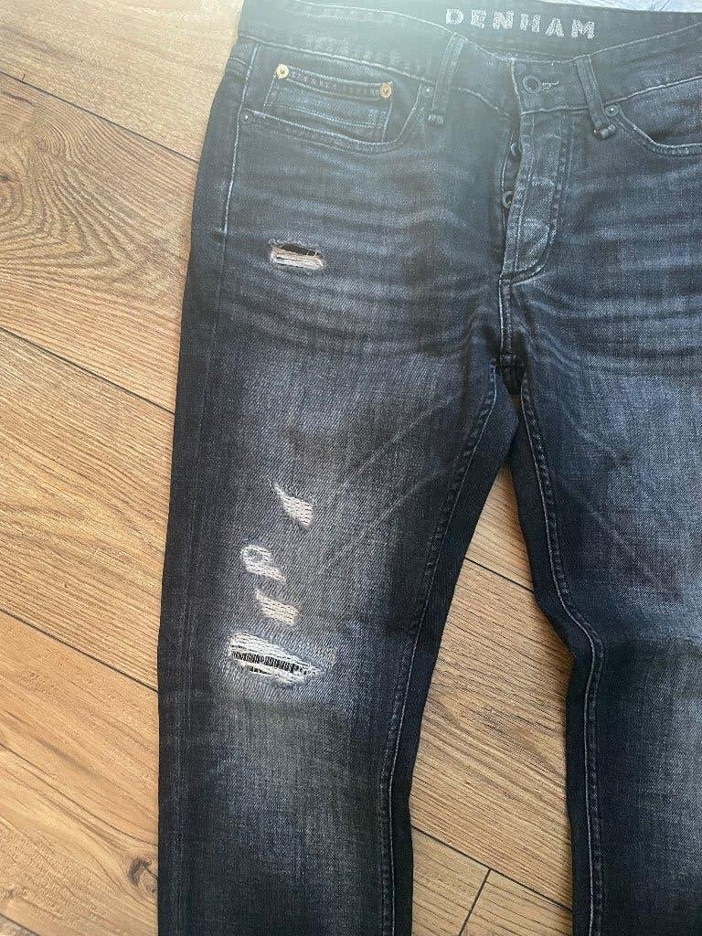 Denham jeans te koop, Ophalen of Verzenden, Zo goed als nieuw, Zwart, W33 - W34 (confectie 48/50)