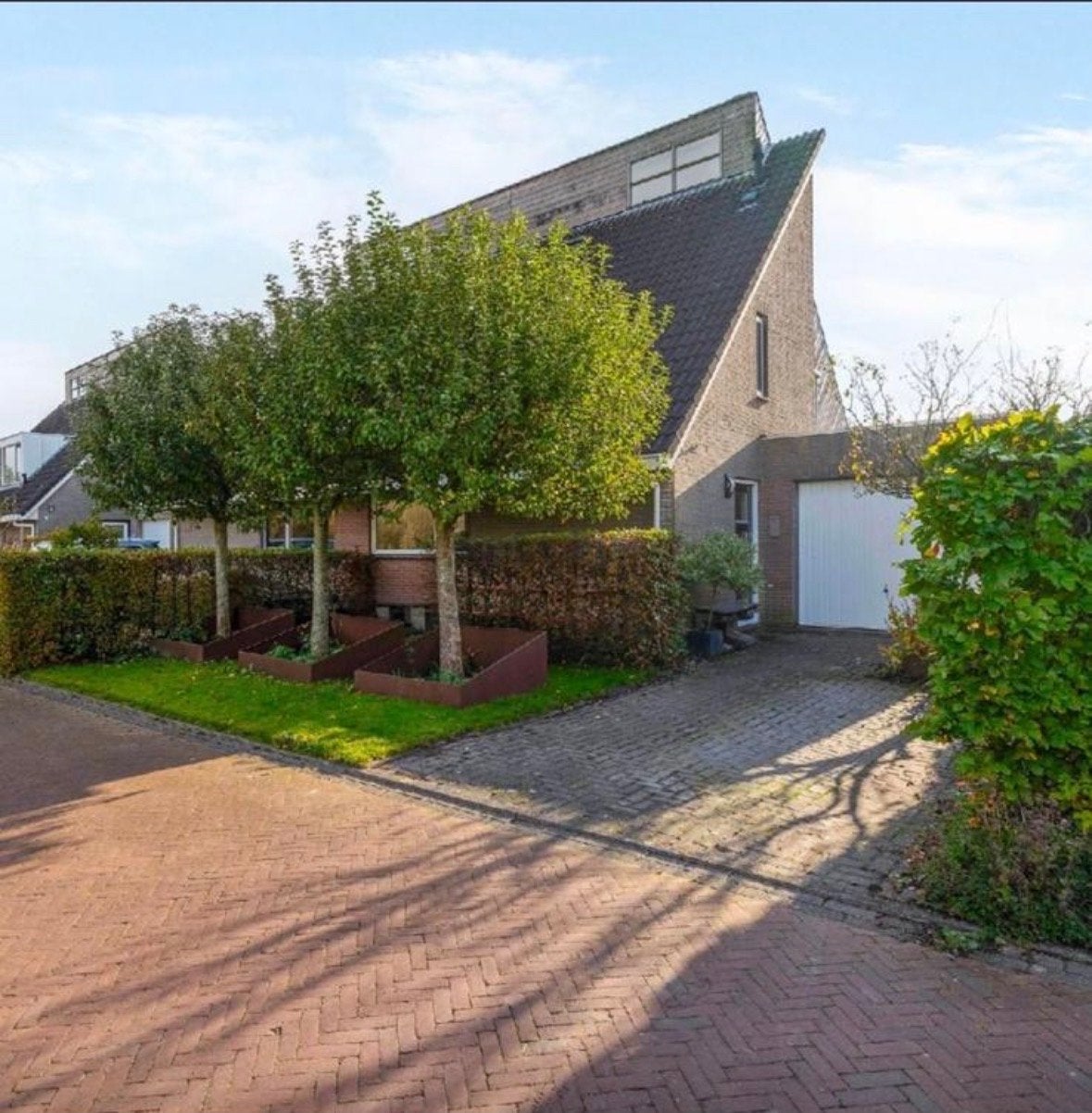 4 maatwerk cortenstalen plantenbakken / boombakken – set, Ophalen, Gebruikt, 100 cm of meer, Metaal