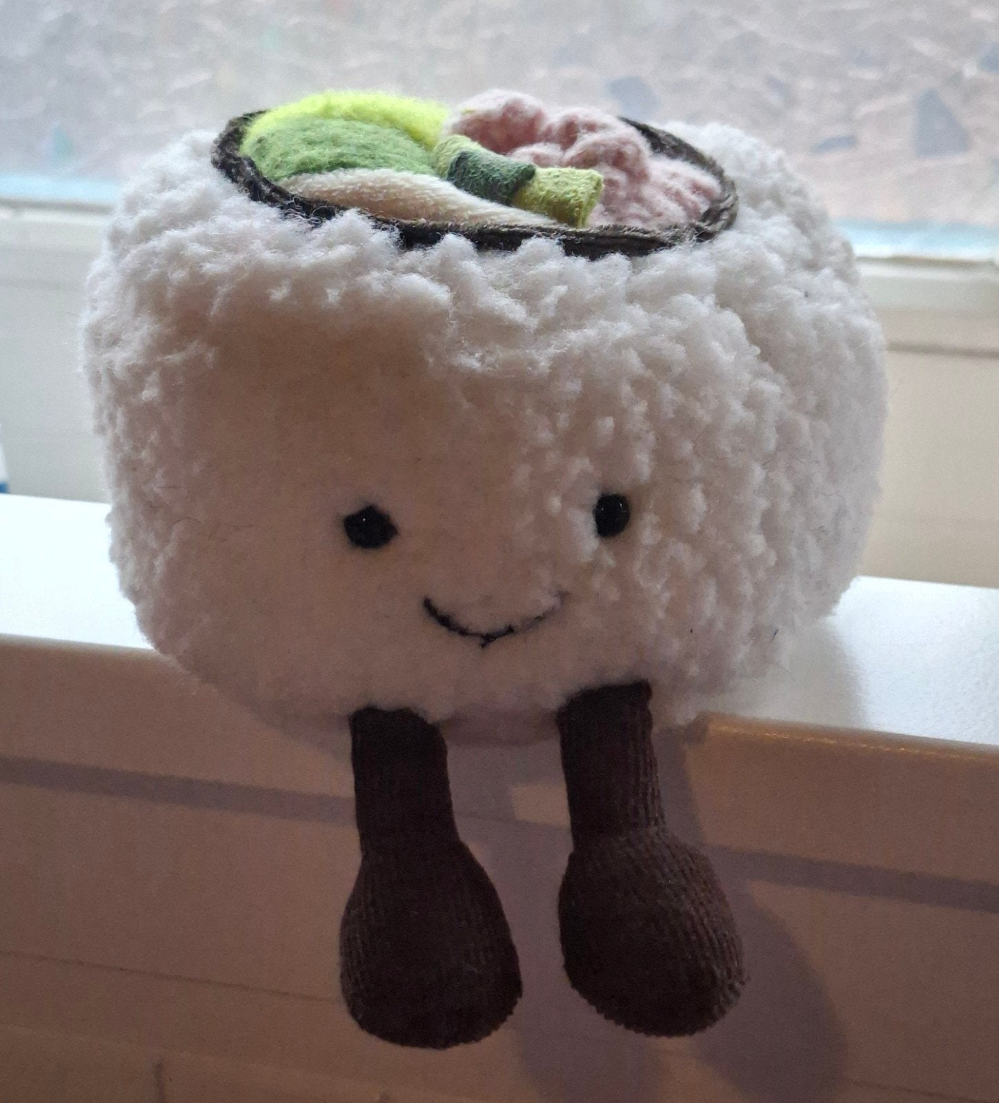 Jellycat Silly Sushi California (RETIRED), Ophalen of Verzenden, Zo goed als nieuw, Overige typen