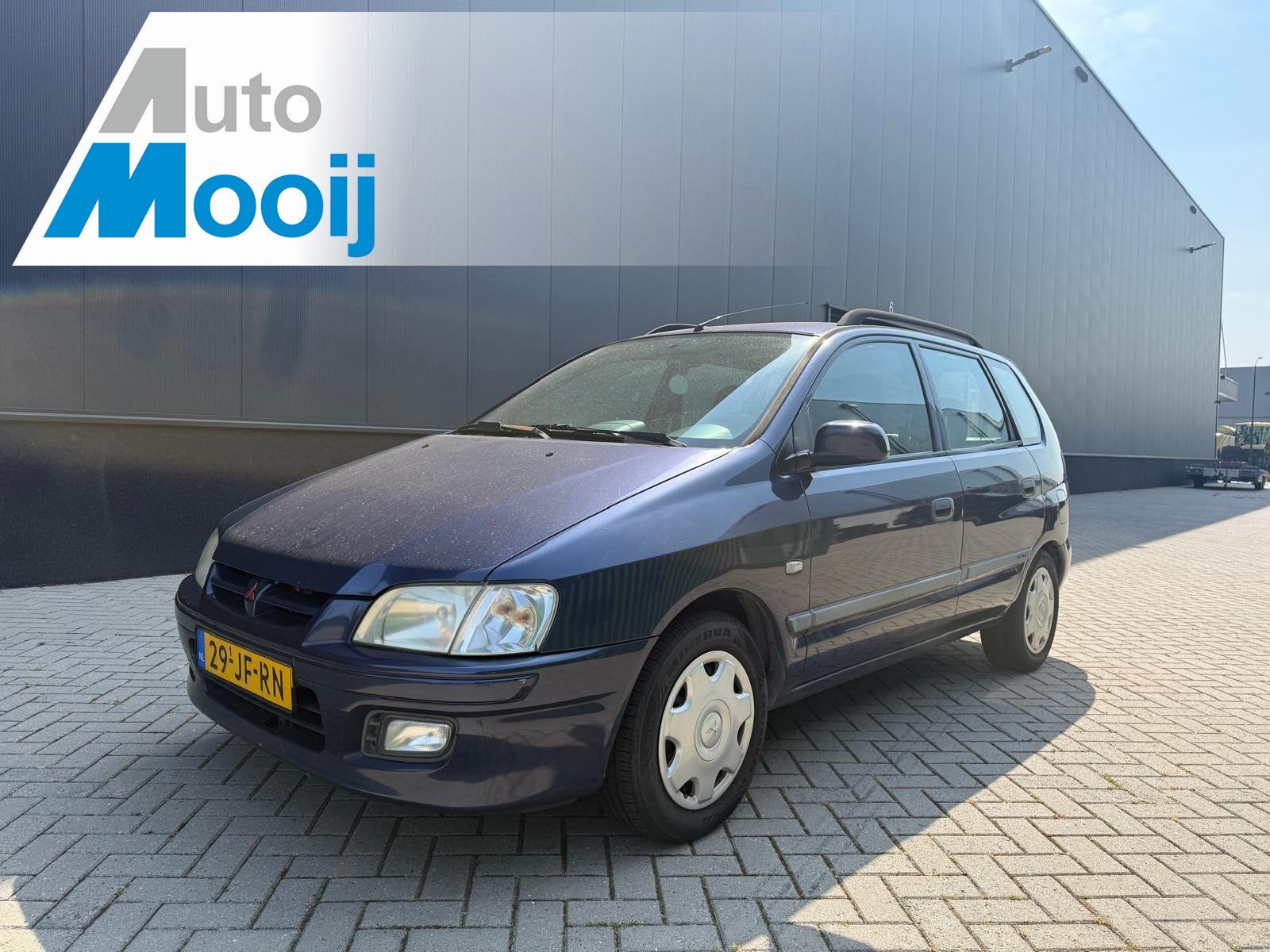 Mitsubishi Space Star 1.6 Diamond (bj 2002), Voorwielaandrijving, Stof, 4 cilinders, Blauw