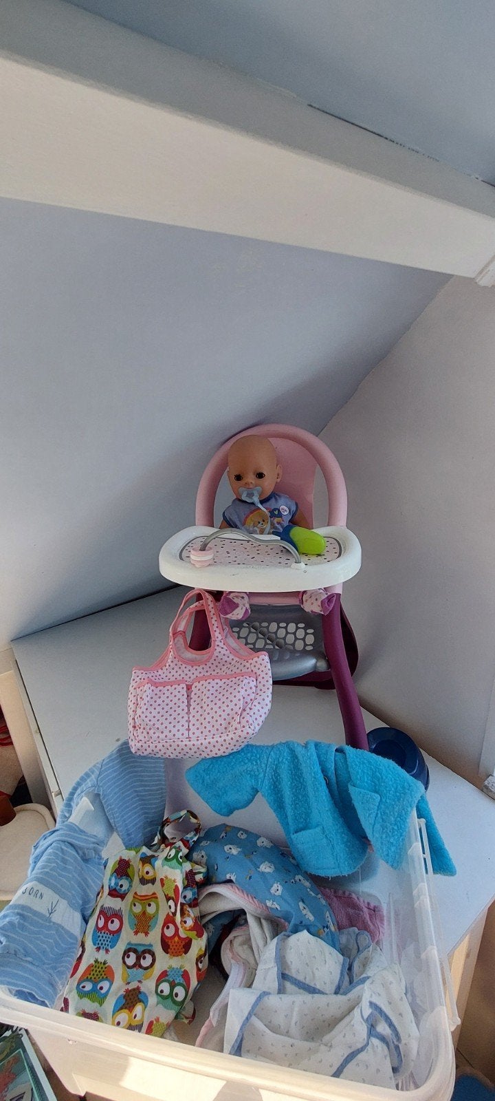 Baby Born jongen met accessoires, Ophalen