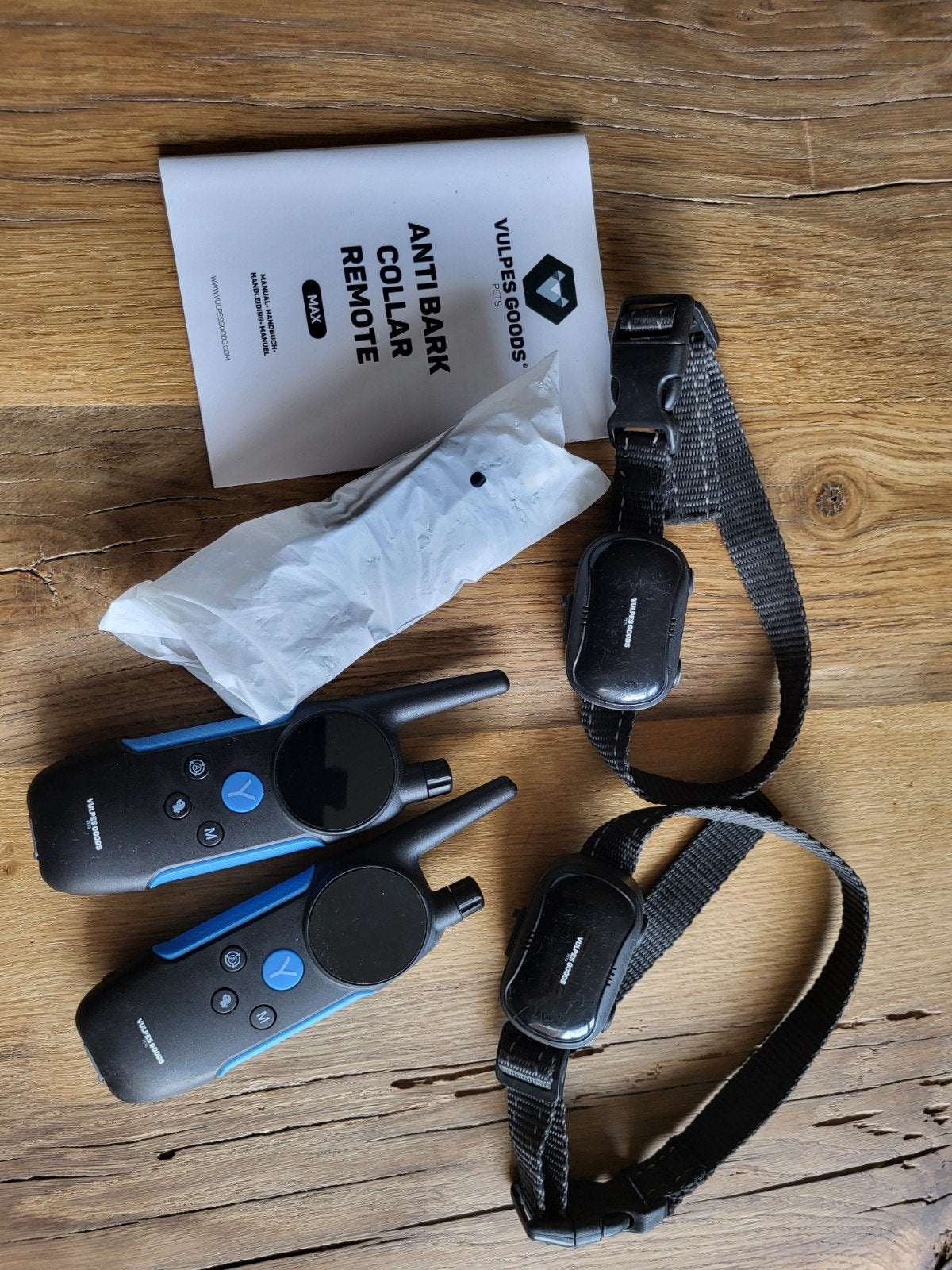 Vulpes Goods Anti-Blafband MAX met trillen en geluid, Ophalen