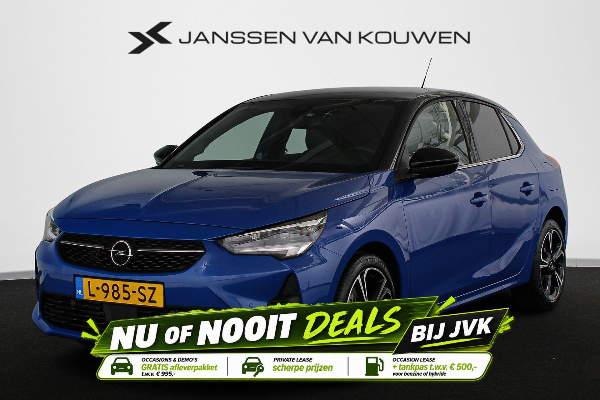 Opel Corsa 1.2 Ultimate 100PK Stoelverwarming Massage Keyles, Auto's, Voorwielaandrijving, Gebruikt, Automatische klimaatregeling