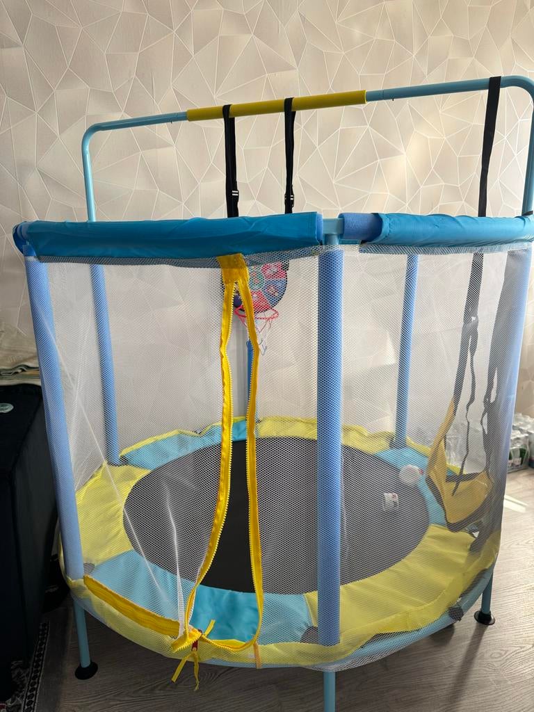 Kindertrampoline 4-1, Ophalen of Verzenden, Zo goed als nieuw