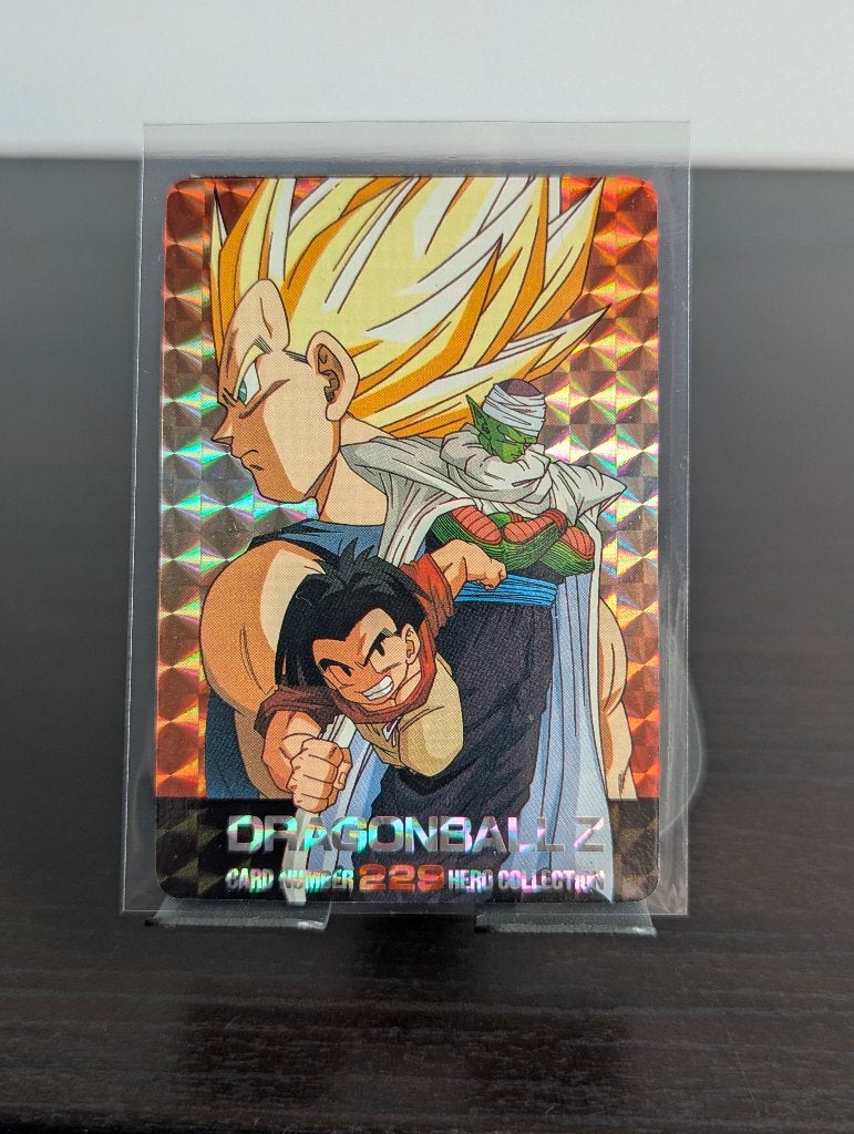 Dragonball Z - 229 - Hero Collection - 2001, Ophalen of Verzenden, Zo goed als nieuw, Losse kaart, Foil