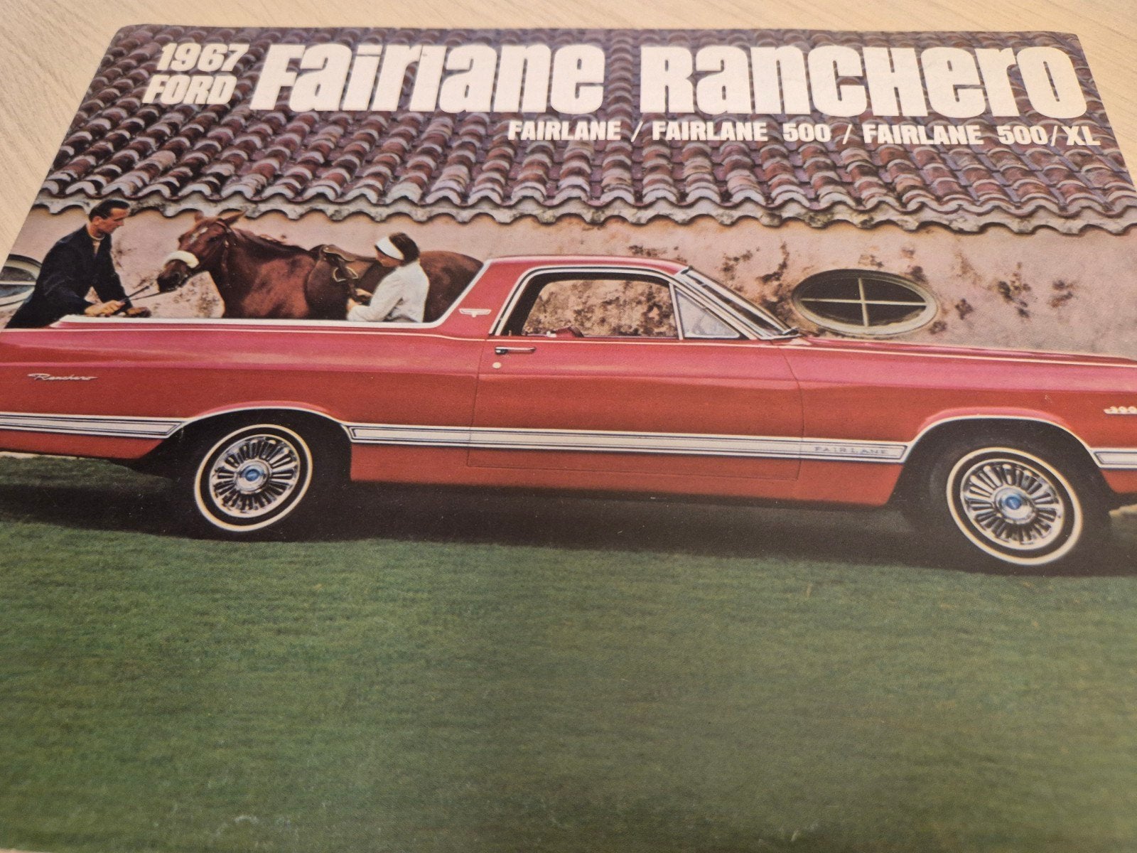 1967 Ford Ranchero pick-up folder izgst Ford Fairlane, Ophalen of Verzenden, Zo goed als nieuw, Ford