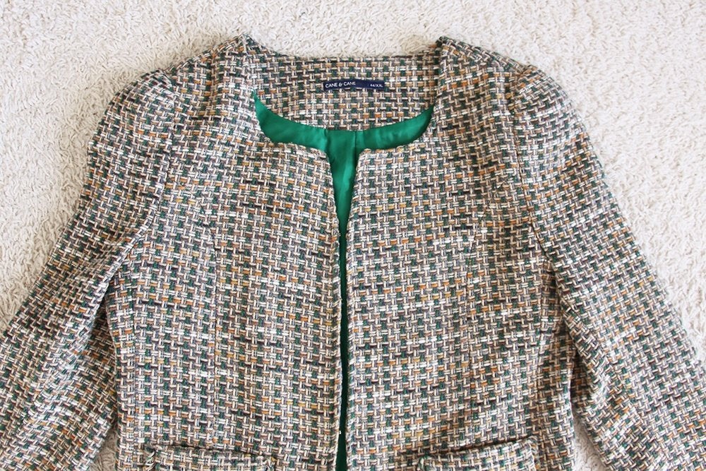 Prachtig Cane & Cane Jasje - 77 (Maat 44/XXL) € 30,-, Meerkleurig, Maat 42/44 (L), Ophalen of Verzenden, Zo goed als nieuw