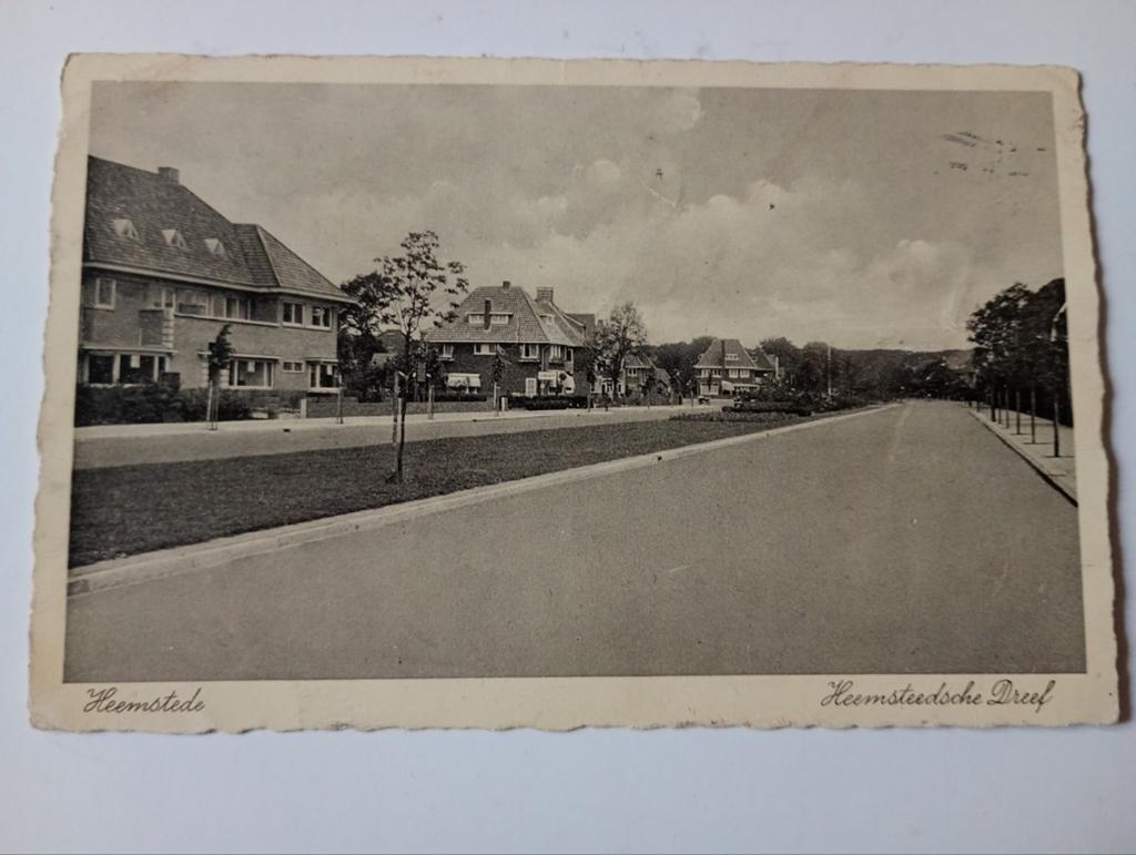 Heemstede Dreef 1937, Ophalen of Verzenden, 1920 tot 1940, Gelopen, Noord-Holland