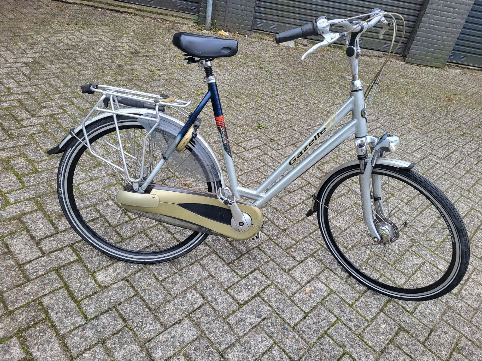gazelle damesfiets 28 inch N8 H61, Ophalen, Gebruikt, Versnellingen, 56 cm of meer