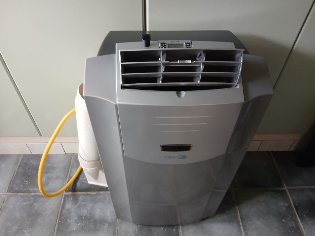 Zibro mobiele airco, Witgoed en Apparatuur, Ophalen, Gebruikt, Energieklasse A of zuiniger, 3 snelheden of meer