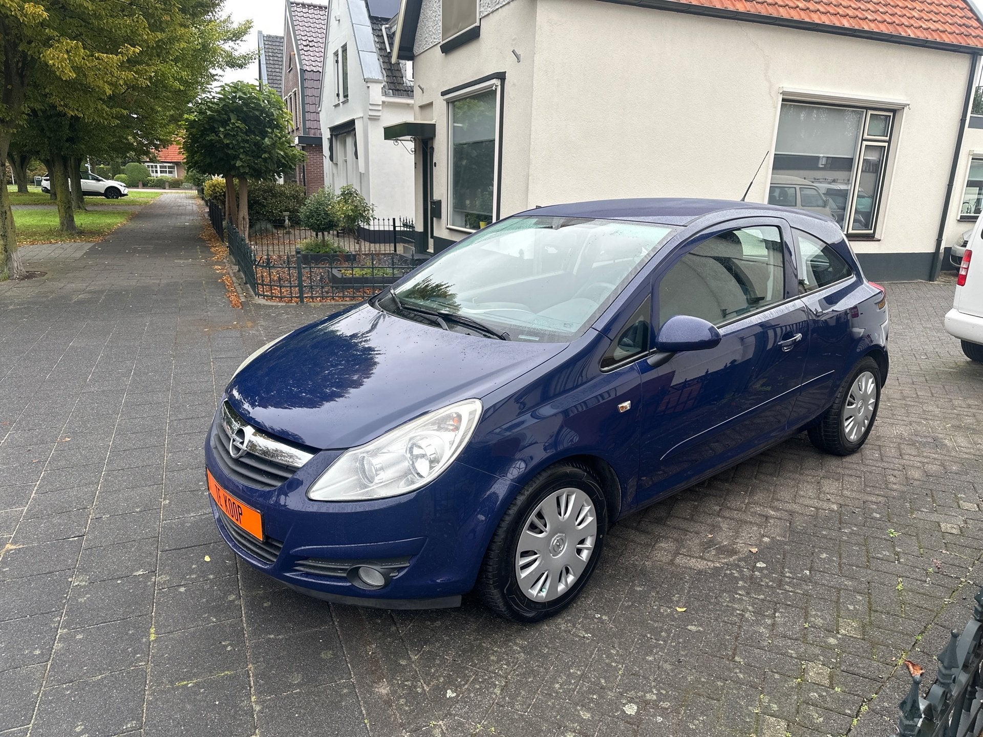 Opel Corsa Weinig kilometers Automaat!, Auto's, Blauw, 1229 cc, Origineel Nederlands, Bedrijf