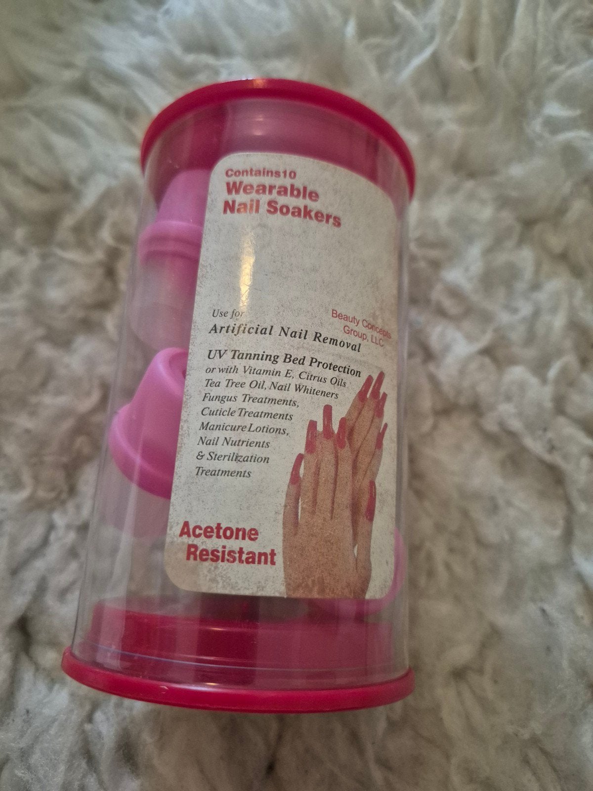 Herbruikbare Nail Soakers-Voor verwijderen gellak, Ophalen of Verzenden, Gebruikt, Overige typen