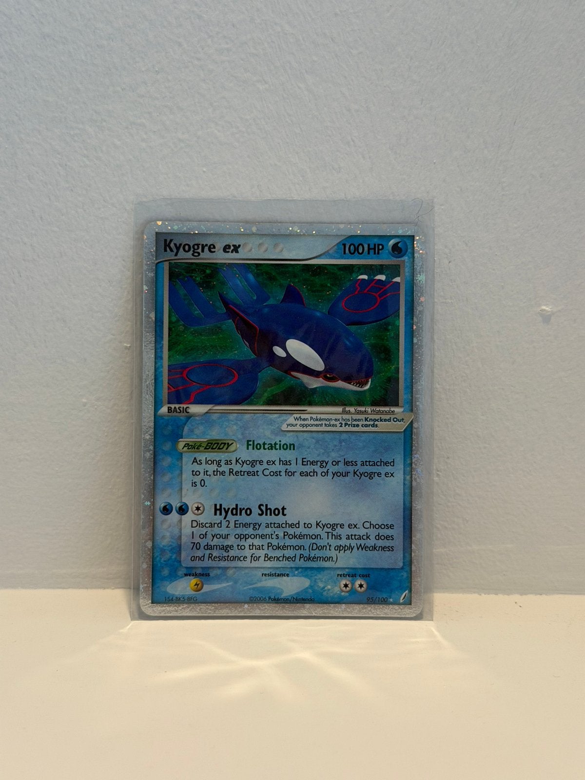 Kyogre EX Crystal Guardians - 95/100 - Pokemon kaart, Verzenden, Zo goed als nieuw