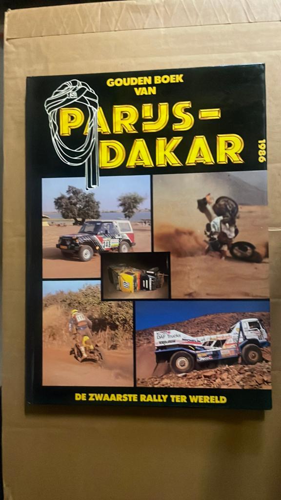Gouden Boek van Parijs-Dakar 1986 - De Zwaarste Rally, Ophalen of Verzenden, Gelezen, Algemeen