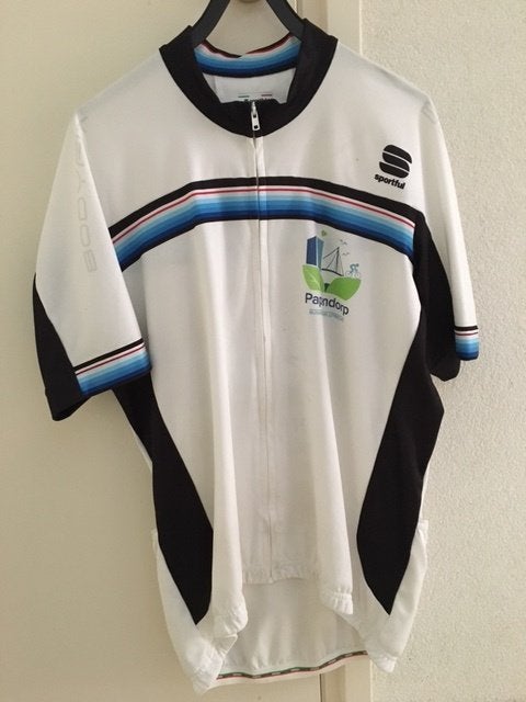 Sportful XXXL fiets shirt / wielren shirt met opdruk, Verzenden, Zo goed als nieuw, Kleding