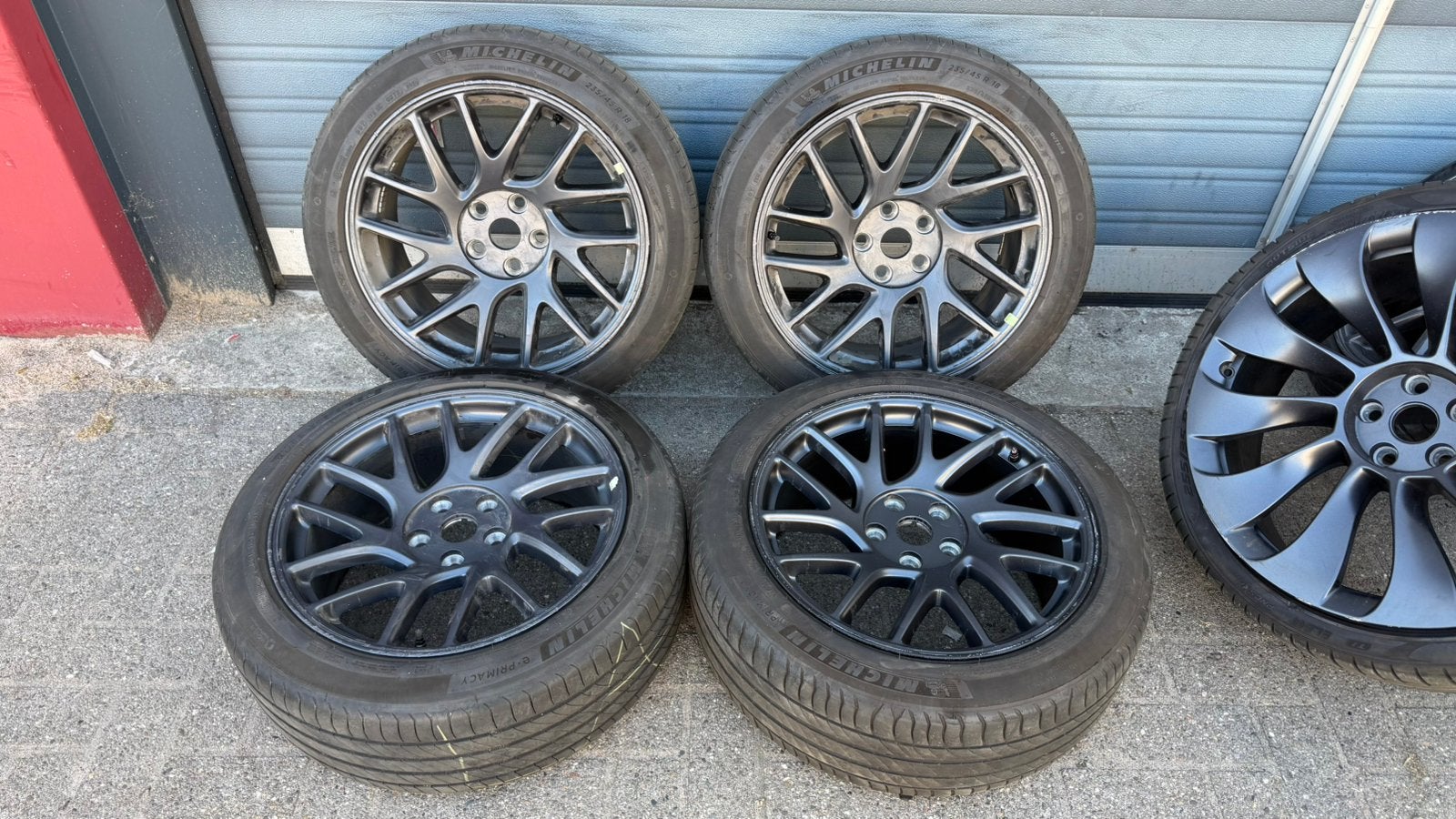 Originele Tesla Model 3 18 inch photon velgen zomer tpms, Ophalen, 18 inch, Banden en Velgen, 235 mm