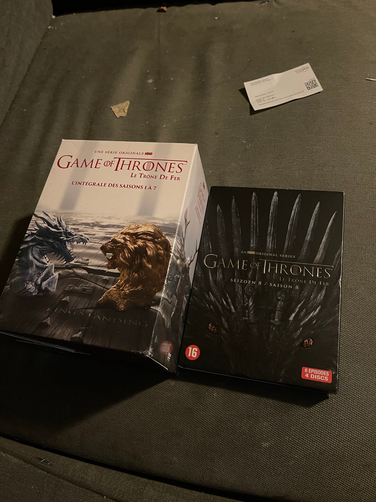 Game of Thrones Complete Serie Seizoen 1-8 DVD Boxset, Cd's en Dvd's, Vanaf 16 jaar, Nederlands, Science Fiction en Fantasy, Ophalen of Verzenden