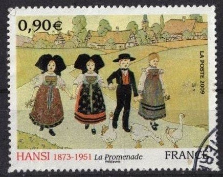 Frankrijk, zegel 2009-4763, Ophalen of Verzenden, Gestempeld