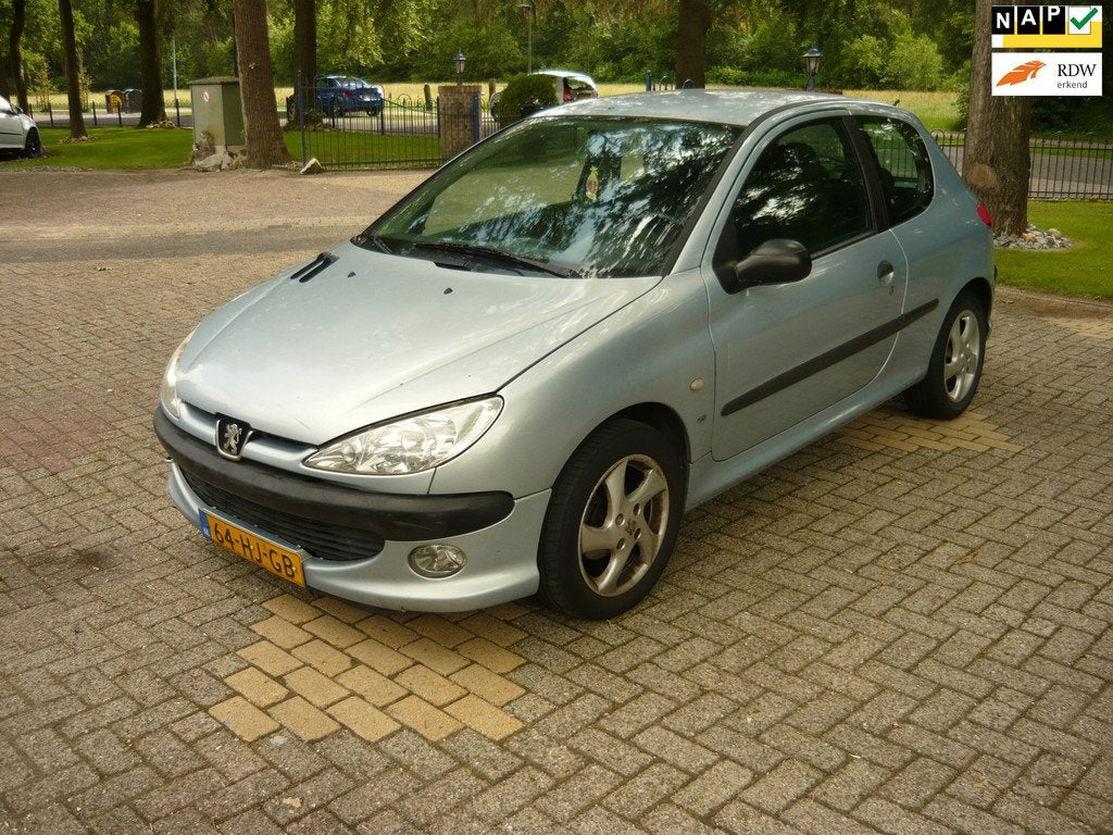 Peugeot 206 1.4 XS, Auto's, Peugeot, Bedrijf, Te koop, Airbags, Centrale vergrendeling, Elektrische ramen, Lichtmetalen velgen