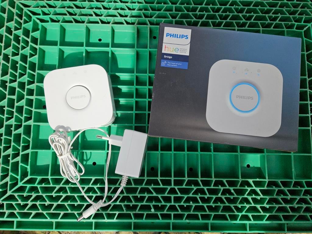 Philips Hue Bridge, Tuin en Terras, Buitenverlichting, Ophalen, Minder dan 50 watt, Netvoeding, Nieuw