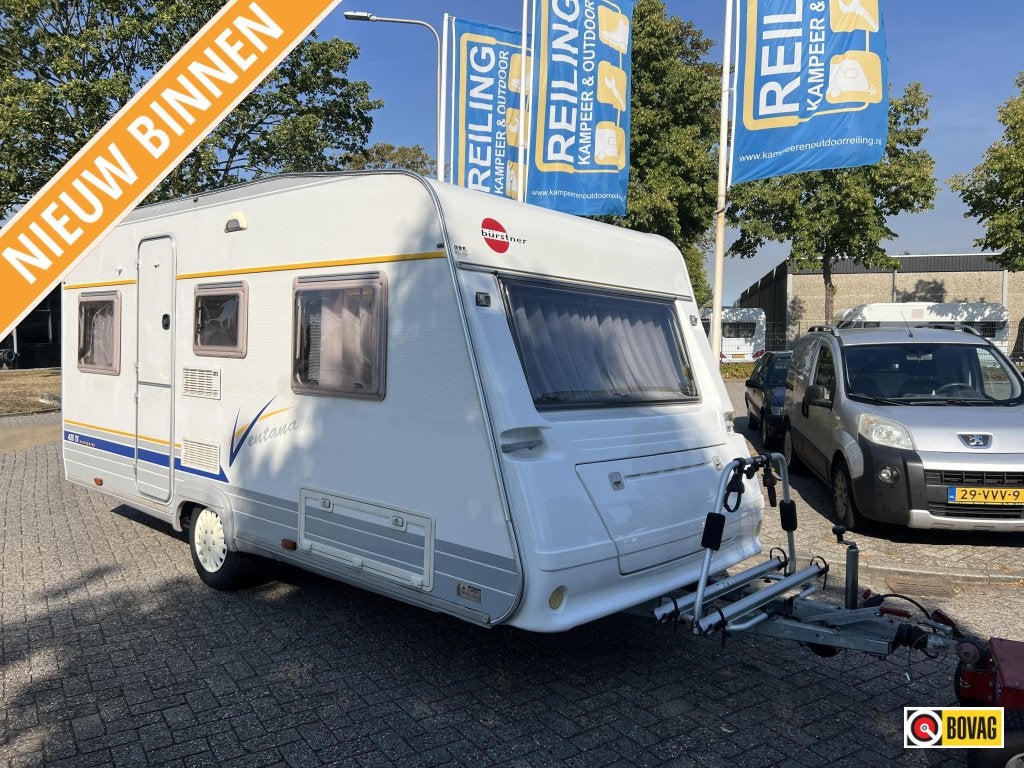 Bürstner Ventana Avantgarde 435 TS Voortent en losse luifel, Rondzit, 750 - 1000 kg, Bürstner, 4 tot 5 meter