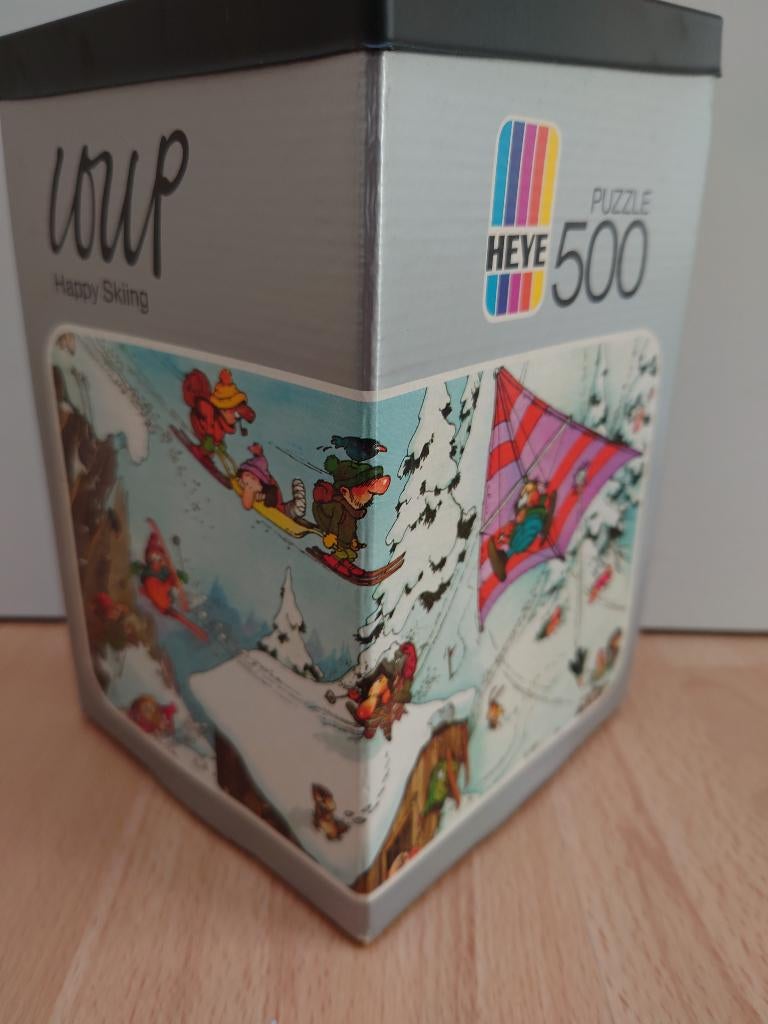 Puzzel 1974 (ongebruikt) van Loup - Happy Skiing, Ophalen of Verzenden, Overige typen