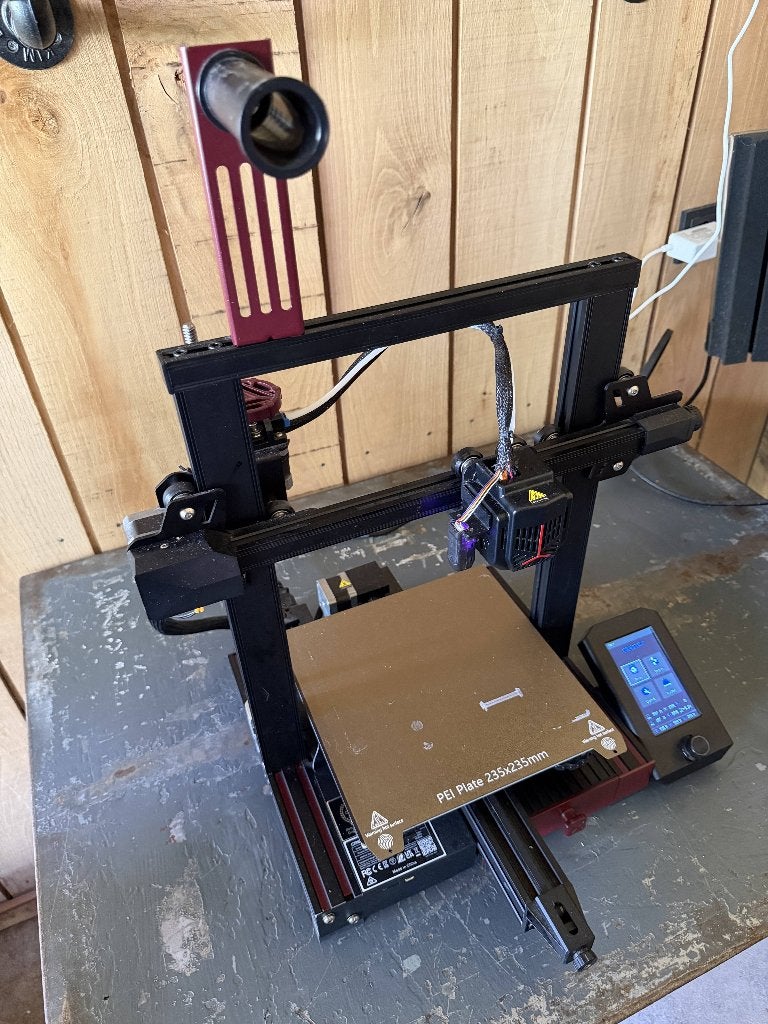 Creality Ender 3 V2 Neo - 3D printer (met PEI buildplate), Computers en Software, 3D Printers, Gebruikt, Filament, Ophalen