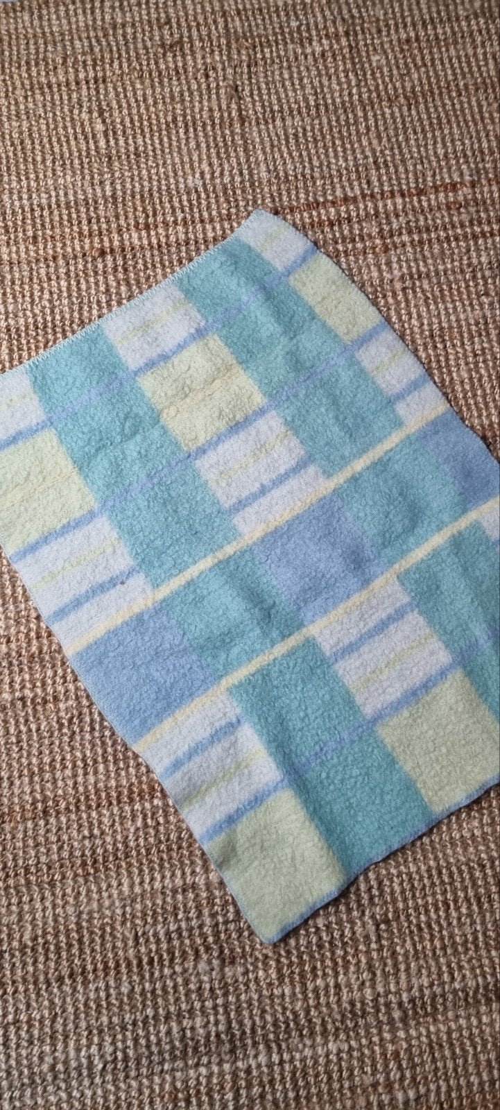 Laaks Brocante, vintage dekentje, Ophalen of Verzenden, Gebruikt, Deken