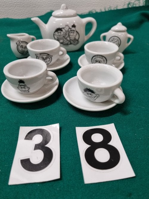 mini servies sesamstraat, Ophalen of Verzenden