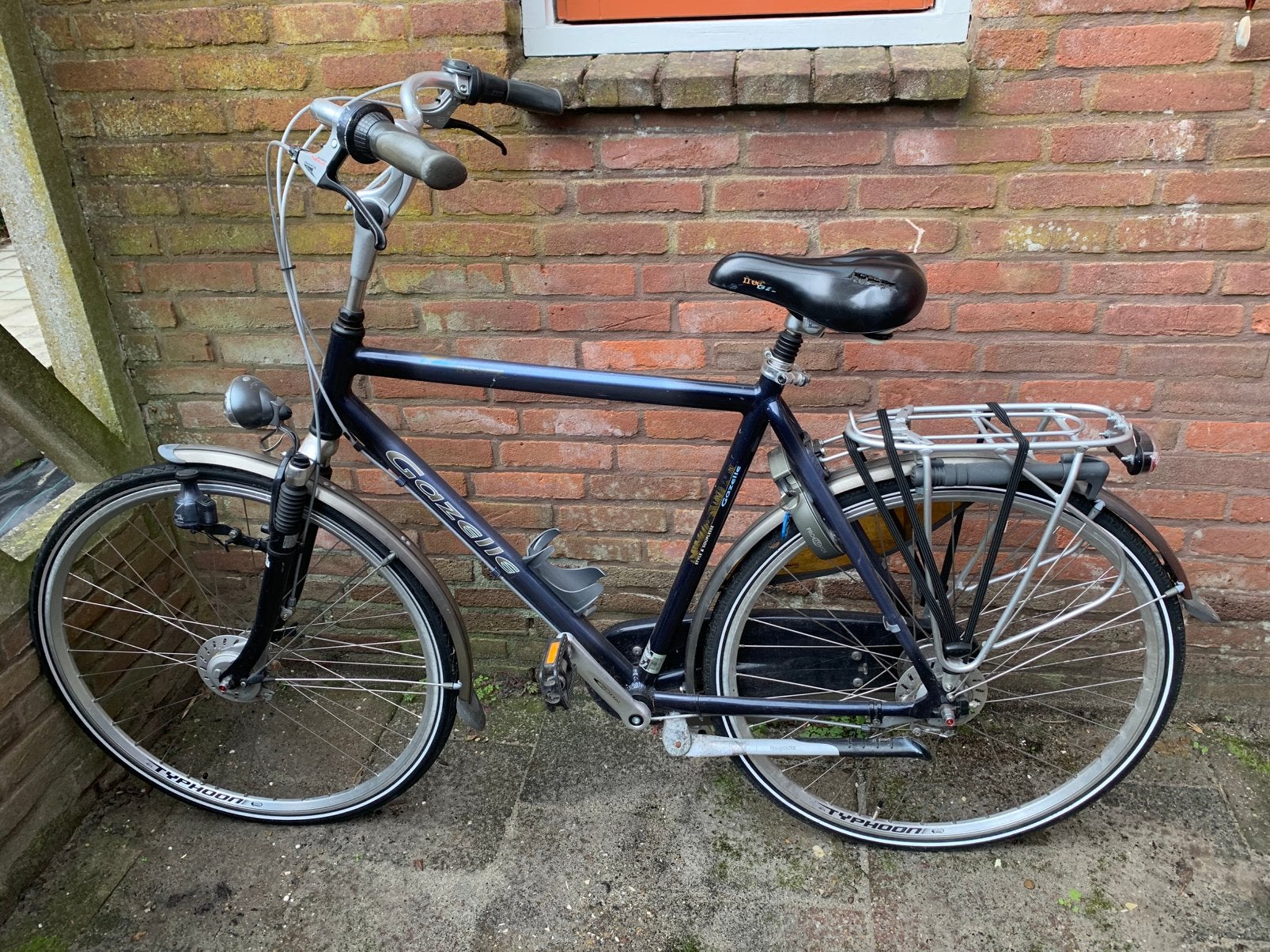 Gazelle Heren fiets, erg goed!, Fietsen en Brommers, Ophalen, Zo goed als nieuw, Gazelle, Versnellingen