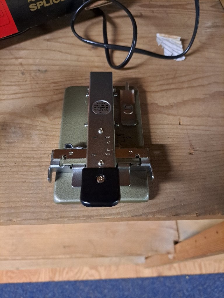Fujica Single-8 Splicer - Filmknipapparaat en monteerder, Verzamelen, Ophalen, 1960 tot 1980, Filmcamera
