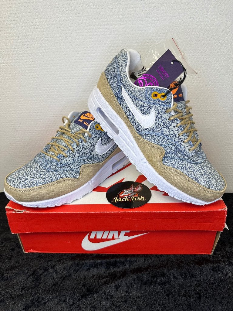 Nike air Max 1 Liberty London Blue - size 39, Kleding | Dames, Schoenen, Overige kleuren, Nieuw, Ophalen of Verzenden, Sneakers of Gympen