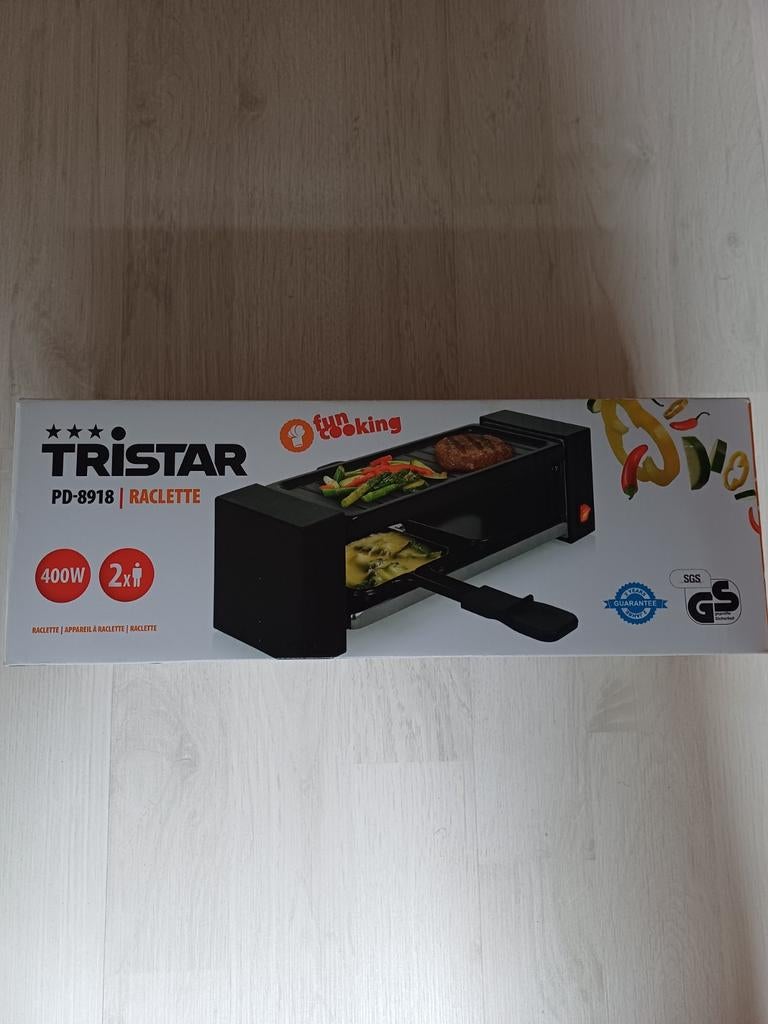 Tristar Raclette PD-8918 - Nieuw in doos, Ophalen of Verzenden, Nieuw, Minder dan 4 personen