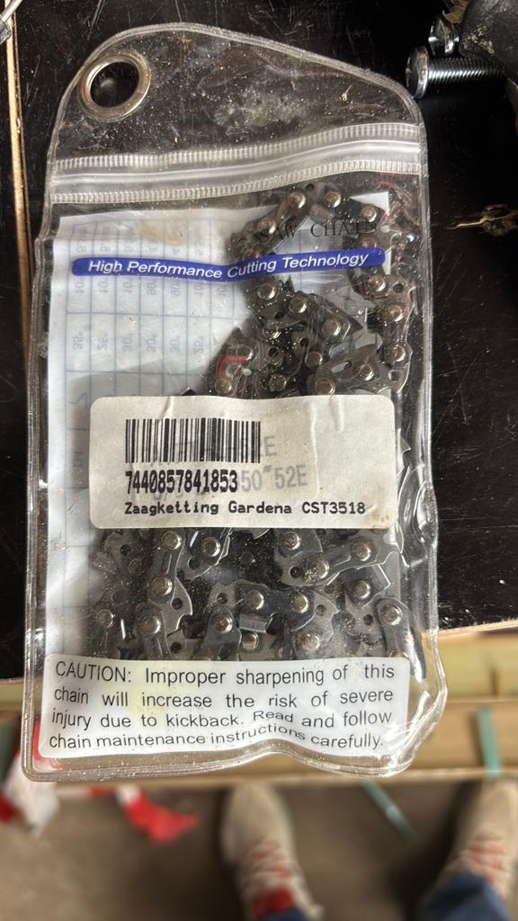 Nieuwe zaagketting voor Gardena CST 3518, Ophalen of Verzenden, Nieuw, Kettingzaag
