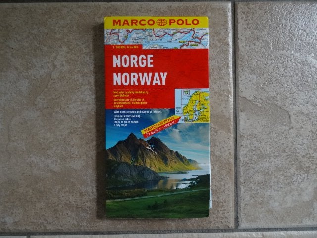 marco polo wegenkaart Noorwegen, Boeken, 2000 tot heden, Europa Overig, Ophalen of Verzenden, Landkaart