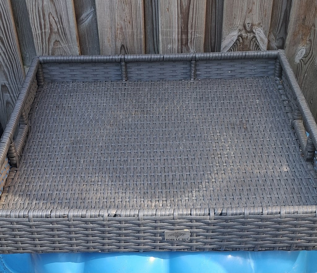 Buiten dienblad, Ophalen, Gebruikt