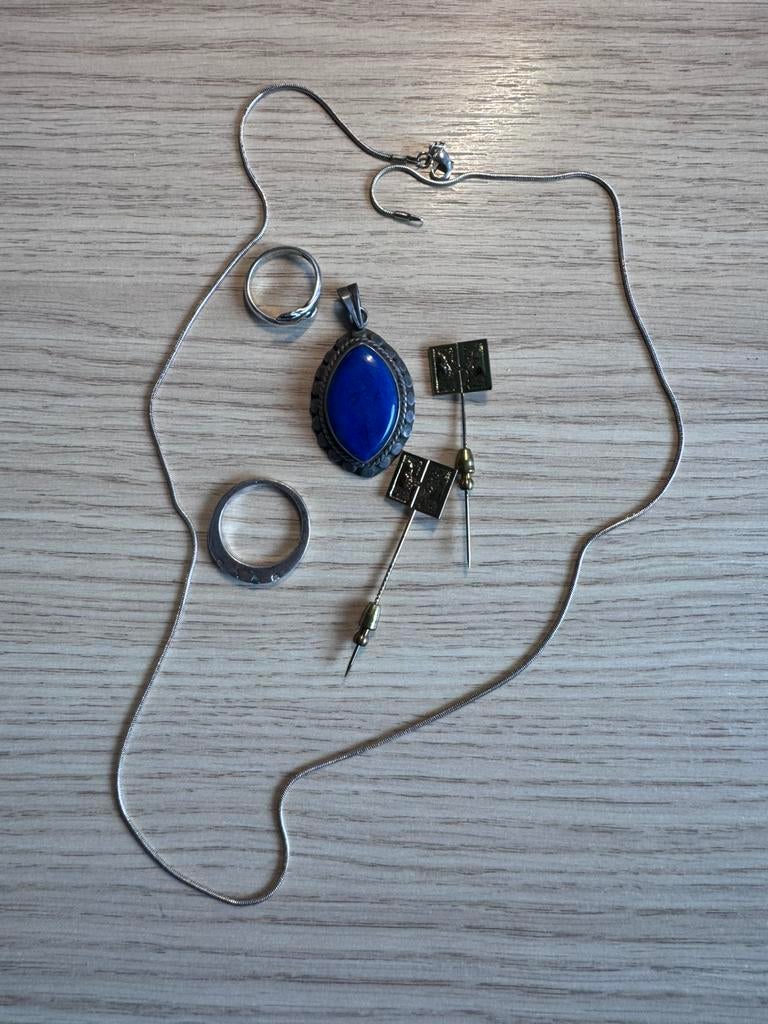 Zilveren sieraden, Ophalen of Verzenden, Zo goed als nieuw, Zilver