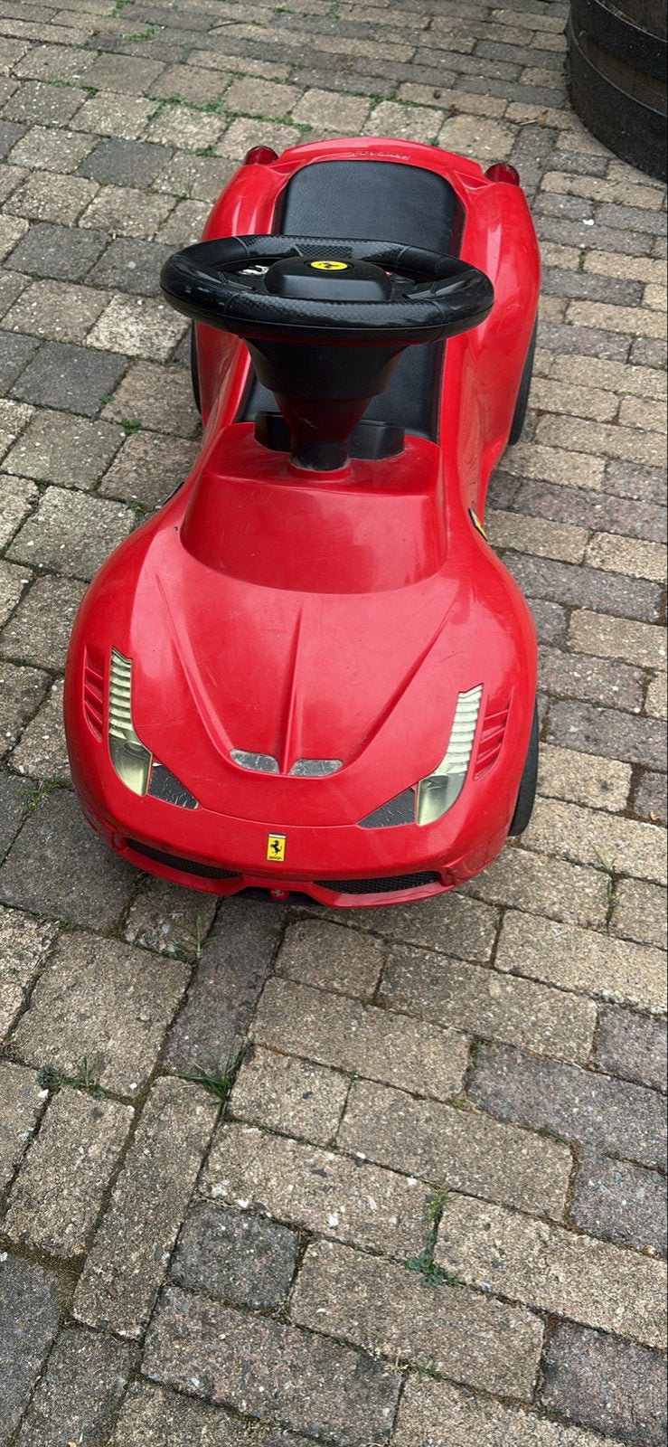 Rode Ferrari Loopauto voor Kinderen, Ophalen of Verzenden, Gebruikt, Loopvoertuig