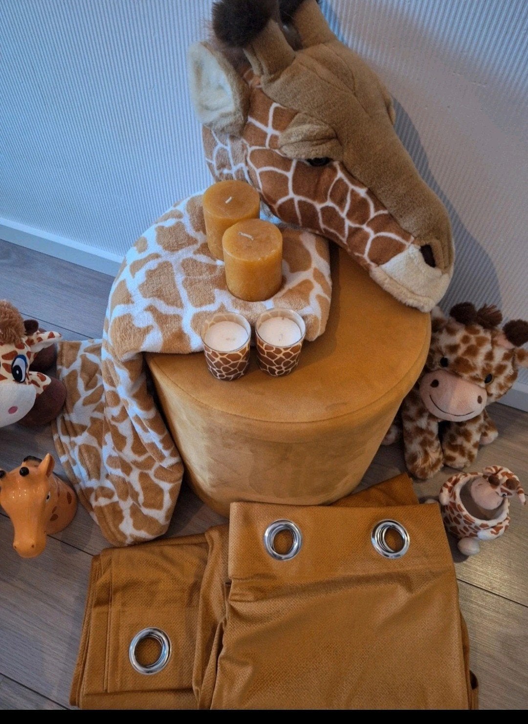 Giraffen accessoires kinderkamer / junglekamer, Ophalen of Verzenden, Zo goed als nieuw