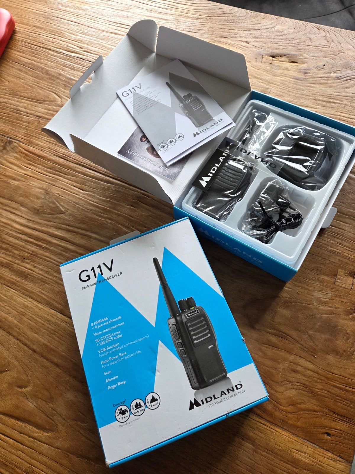 Midland G11V PMR446 Transceiver Portofoon, Telecommunicatie, Ophalen of Verzenden