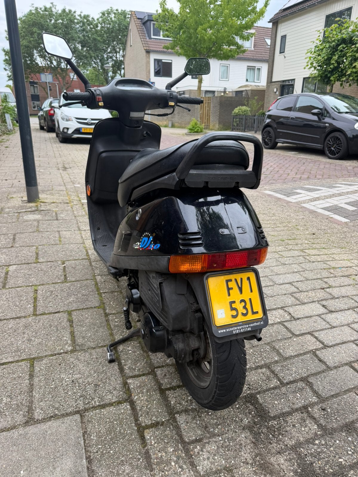 Kymco DJ 70cc Malossi, Fietsen en Brommers, Scooters | Kymco, Gebruikt, Overige modellen, Maximaal 45 km/u, Tweetakt, Ophalen