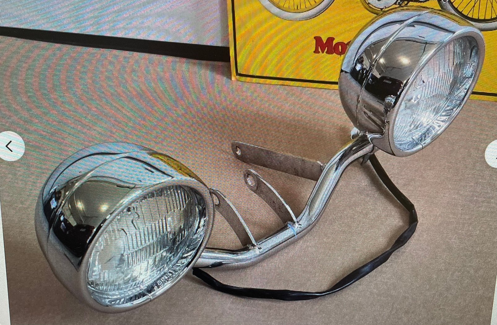 GEZOCHT: passing light bracket HD springer softail, Ophalen of Verzenden, Gebruikt