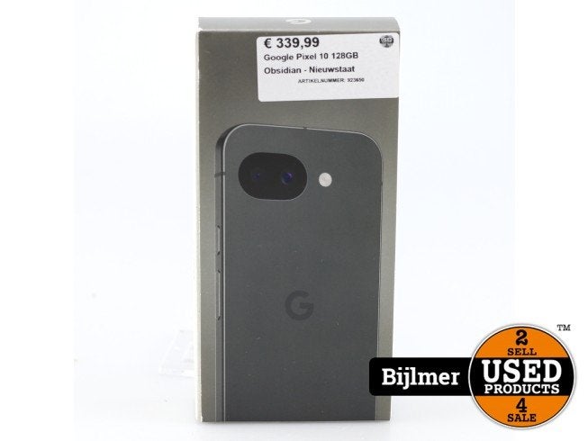 Google Pixel 10a 128GB Obsidian - Nieuwstaat, Google, Zo goed als nieuw, Press@google.com, 1600 Amphitheatre Parkway
Mountain View, CA 94043
USA