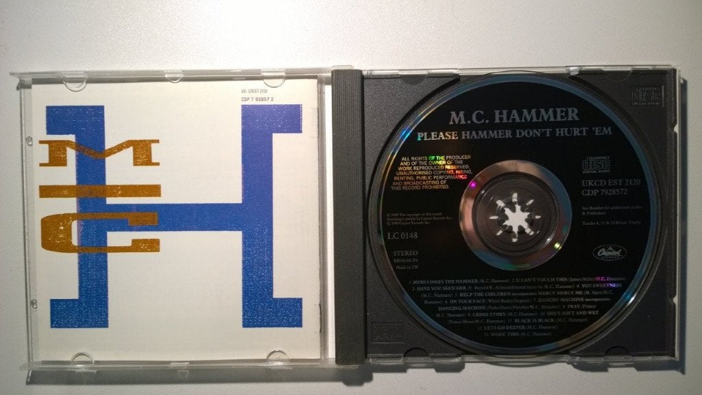 MC Hammer - Please Hammer Don't Hurt 'Em, Ophalen of Verzenden, Zo goed als nieuw, Album
